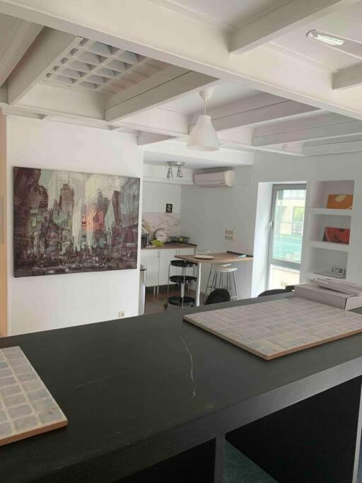 Studio-Loft Con Terraza Madri Exterior foto